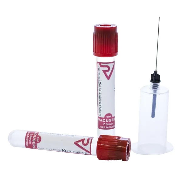 %Пробірка вакуумна для збору крові Vacusera з активатором згортання 9 мл (16 мм ? 100 мм) №100