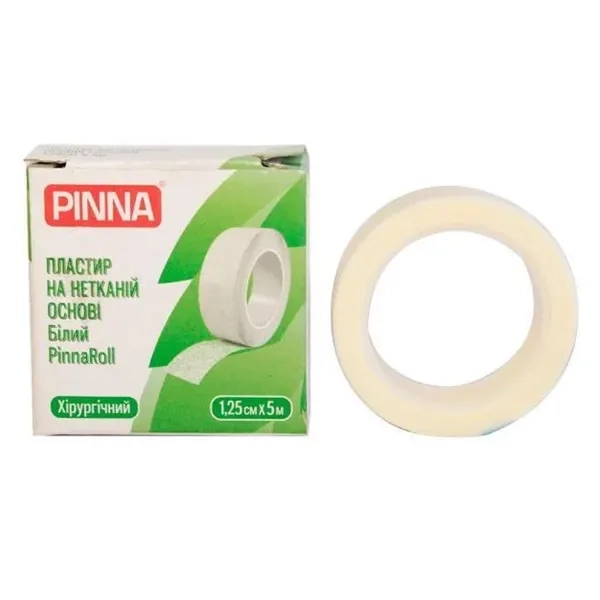 %Пластир Pinna нетканий 1,25х5м