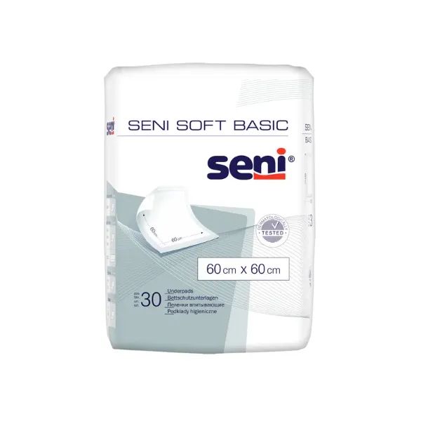 %Одноразові пелюшки Seni Soft 60х60 см №30
