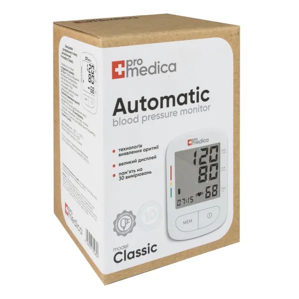 %Тонометр ProMedica Classic автомат