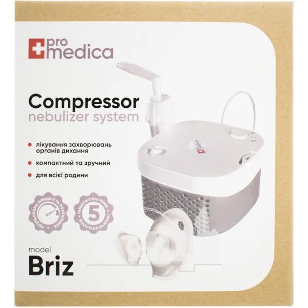 %Ингалятор компрессорный Promedica Briz