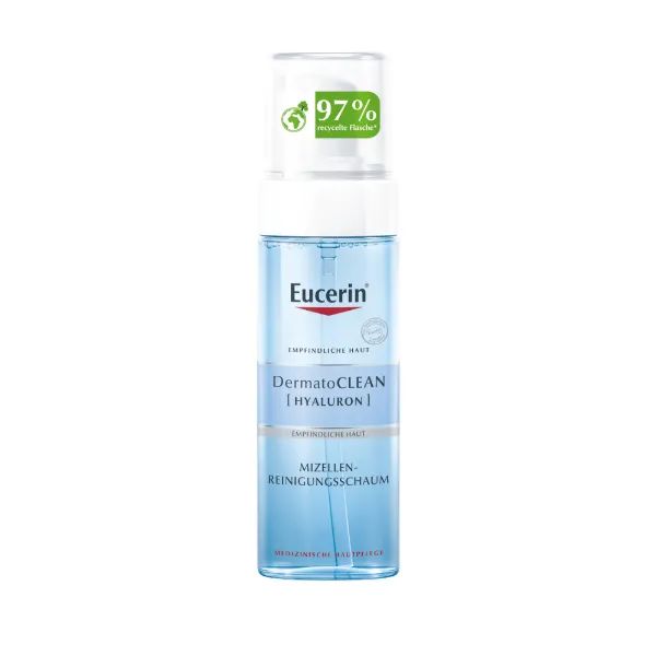 %Міцелярна пінка Eucerin DermatoClean для чутливої шкіри 150 мл