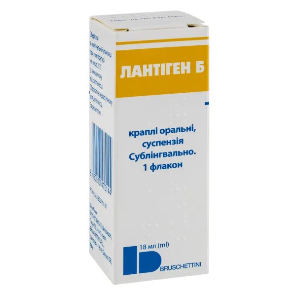 %Лантиген Б капли для приема внутрь 18мл №1