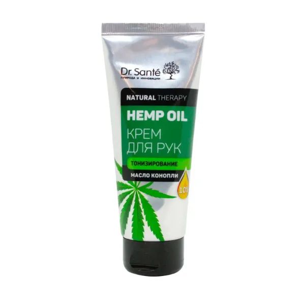%Крем для рук Dr. Sante Natural Therapy Hemp Oil масло конопли 75 мл