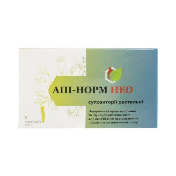 %Апи-Норм Нео суппозитории ректальные №5