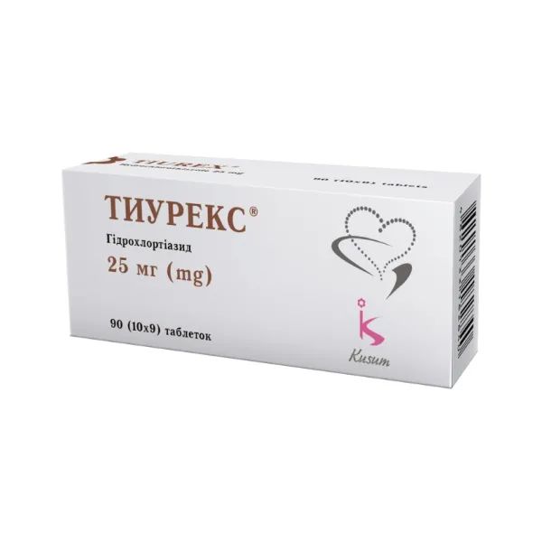 %Тиурекс таблетки 25мг №90
