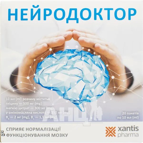 %Нейродоктор розчин саше 10мл №20