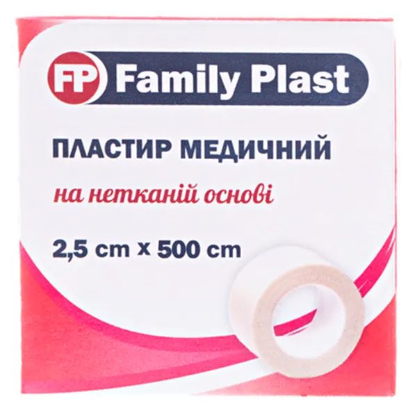 ПЛАСТЫРЬ ФЕМИЛИПЛАСТ ТКАН. 2,5СМХ500СМ №1
