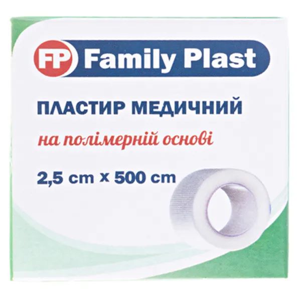 ПЛАСТЫРЬ ФЕМИЛИПЛАСТ ПОЛИМЕР. 2,5СМХ500СМ №1