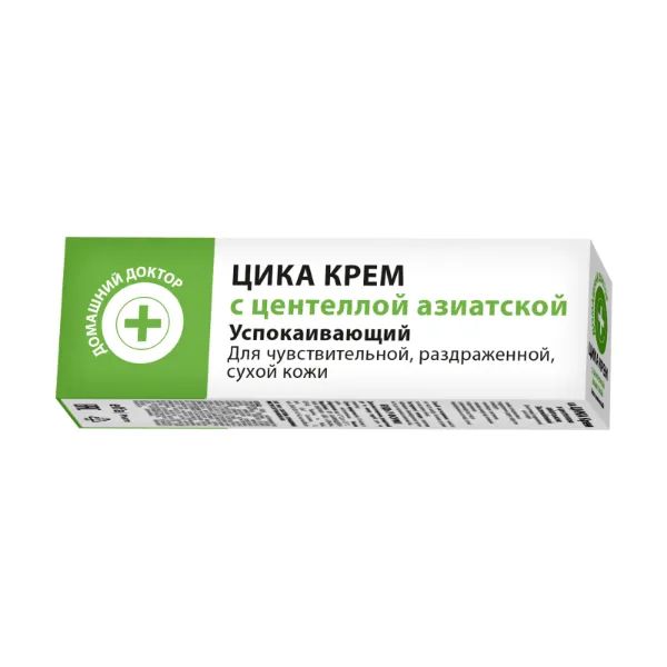 %Цика крем з центеллою азіатською Домашний доктор заспокійливий 30 мл