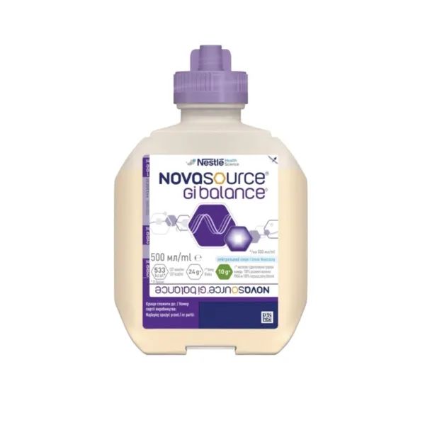 %Смесь для энтерального питания Nestle Novasource GI Balance Dual 500 мл