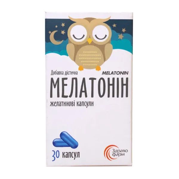 %Мелатонин комби капсулы №30