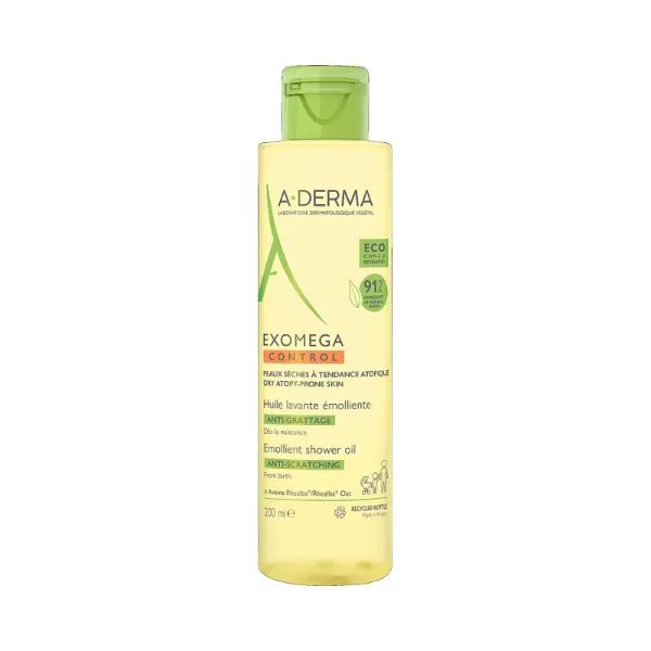 %Масло очищающее A Derma Exomega Control для атопичной кожи 200 мл
