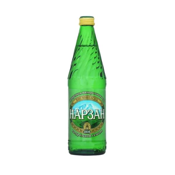 %Вода минеральная Нарзан газированная 0,5 л