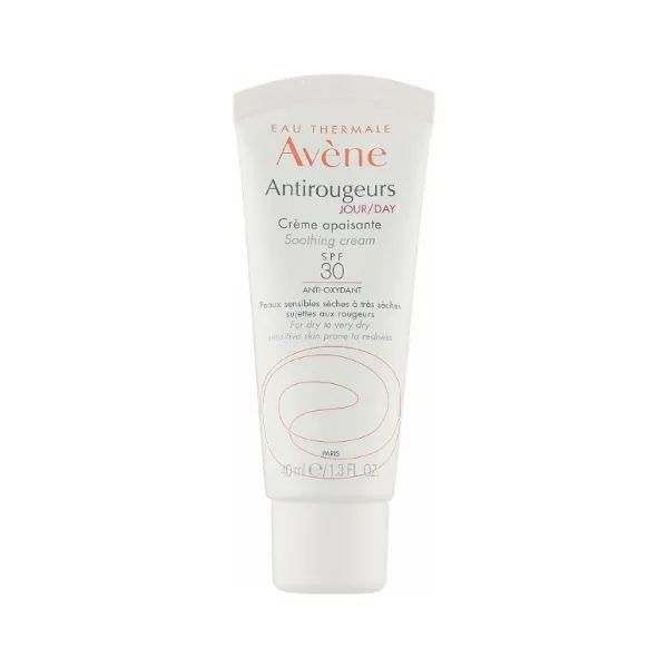 %Эмульсия для лица Avene Антиружер День увлажняющая SPF30 для нормальной и комбинированной кожи 40 мл