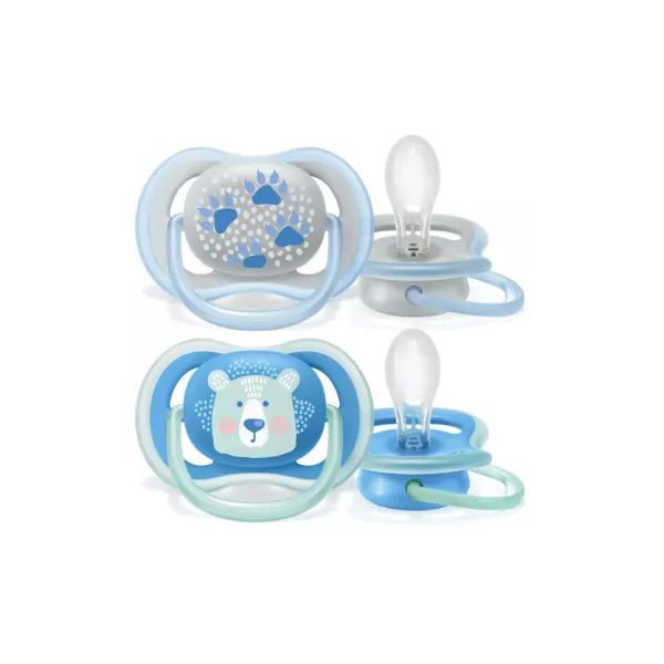 %Пустышка Philips AVENT Ultra Air 085/03 6-18 мес для мальчиков №2