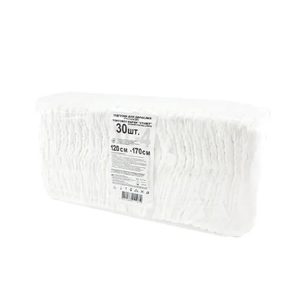%Підгузки для дорослих 21 Vikt XL-4 130-170 см №30