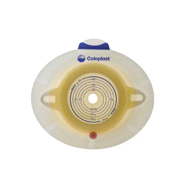 %Калоприемник Coloplast 10045 SenSura Click двухкомпонентный фланец 70 мм отверстие 10-65 мм №5