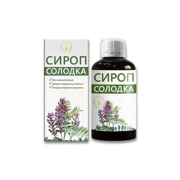 %Солодка сироп 200 мл