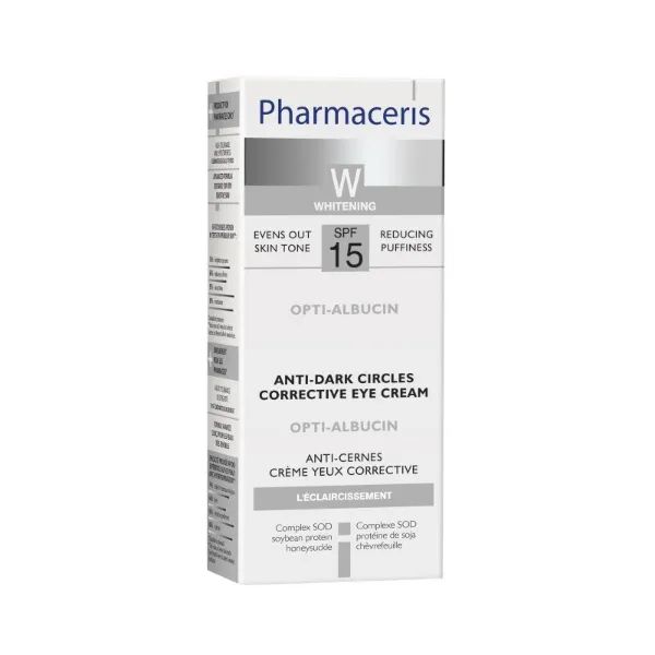 %Крем Pharmaceris W коригуючий проти темних кіл і мішків під очима 15 мл