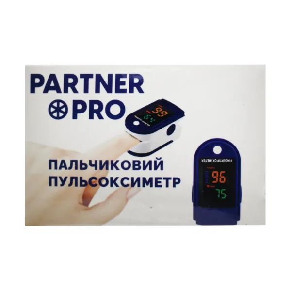%Пульсоксиметр партнер про led р-01