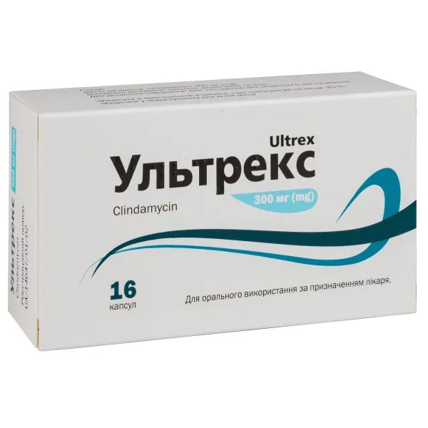 %Ультрекс капсулы 300 мг №16