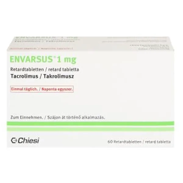 %Енварсус таблетки пролонгованої дії 1 мг №60