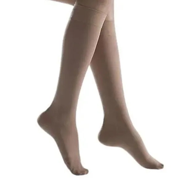 %Гольфы компрессионные Lauma Medical AD 207 с мыском 2 класс компрессии цвет натуральный размер 2D