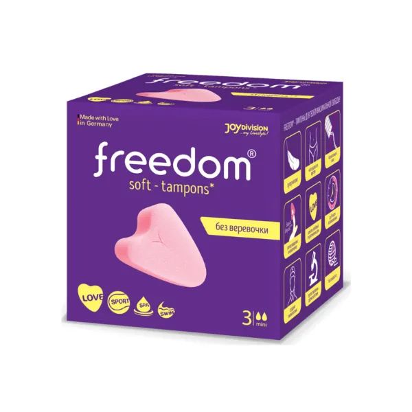 %Гігієнічні тампони Freedom №3