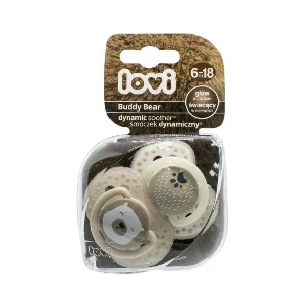 %КАНПОЛ 22/865 ПУСТЫШКА СИЛИК. ДИНАМИЧ. 6-18 М 2ШТ. LOVI BUDDY BEAR