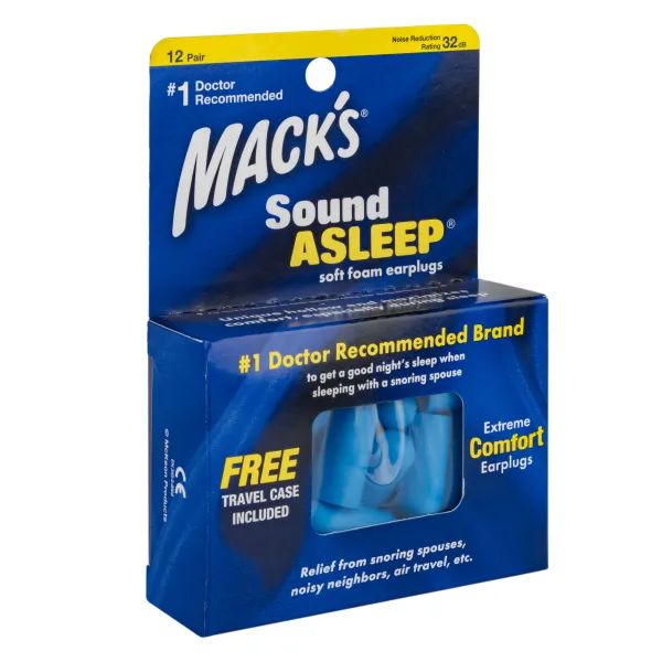 %БЕРУШИ SOUND ASLEEP МЯГК. СИН. ПАРА №12 1401