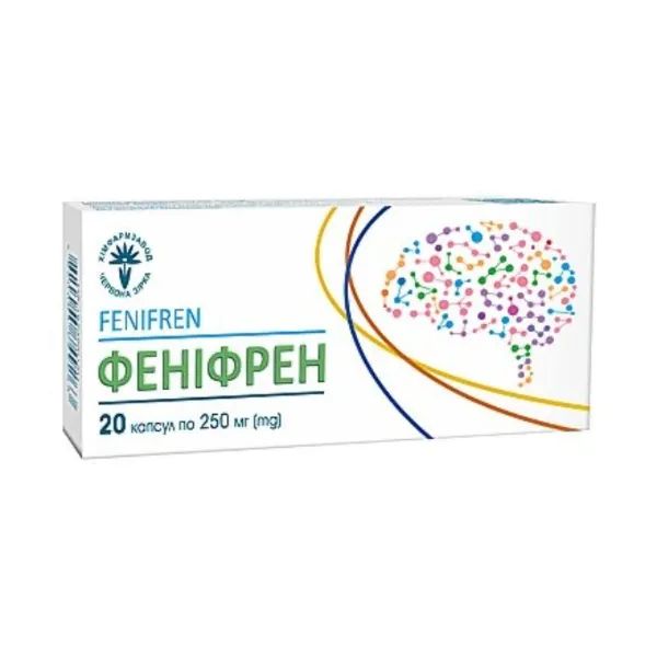 %Феніфрен капсули 250 мг №20