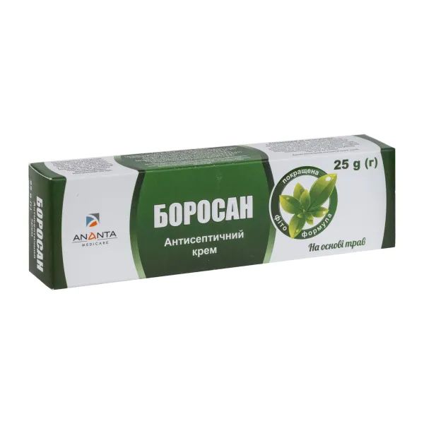 %Боросан антисептический крем 25 г
