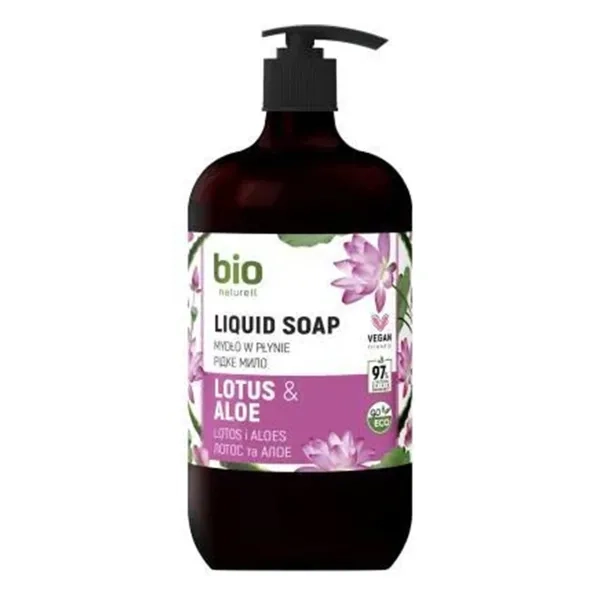 %ЭЛЬФА БИО НАТУРЕЛЬ МЫЛО ЖИД. ЛОТОС И АЛОЭ 946 МЛ ДОЗАТОР 34389
