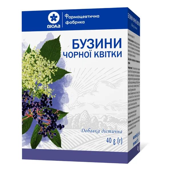 %Фиточай Бузины черной цветы 40 г