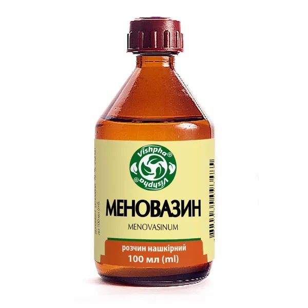 %Меновазин розчин нашкірний флакон 100 мл