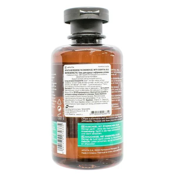 APIVITA ОСВЕЖАЮЩИЙ ИНЖИР ГЕЛЬ Д/ДУША С ЭФ. МАСЛАМИ 250МЛ 0335