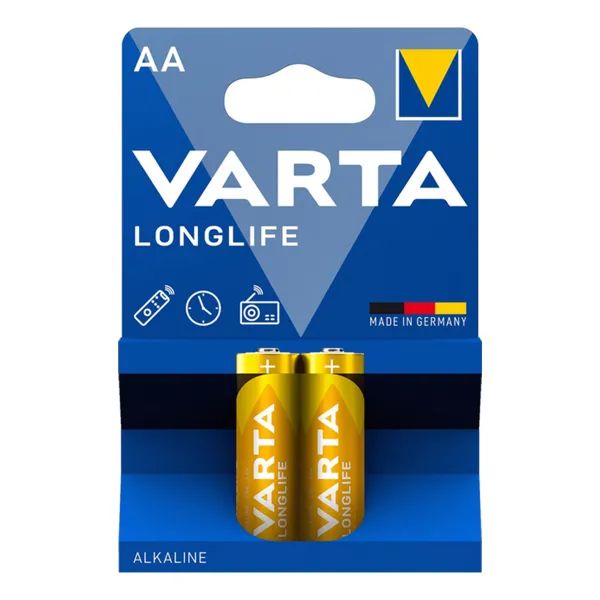БАТАРЕЙКА VARTA LONGLIFE 2 AA №2  4672