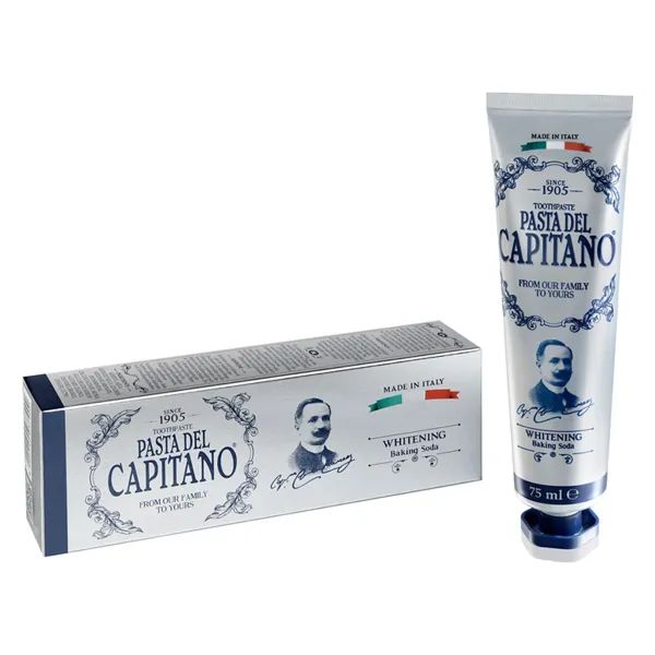 Зубная паста Pasta del Capitano Ox-Active Whitening system Отбеливающая 75 мл