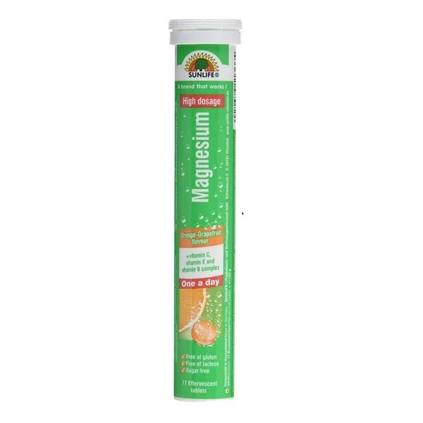 %САНЛАЙФ ВИТАМИНЫ SUNLIFE MAGNESIUM 400 + B-KOMPLEX ТАБЛ.ШИП. №17
