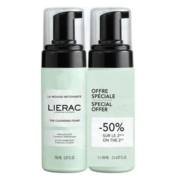 %LIERAC МУСС ПЕНЯЩИЙСЯ 150МЛ  2ШТ  0852
