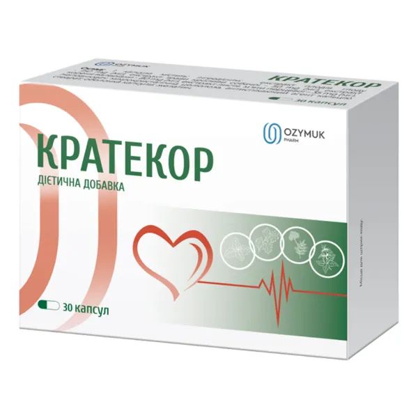 %Кратекор капсули №30