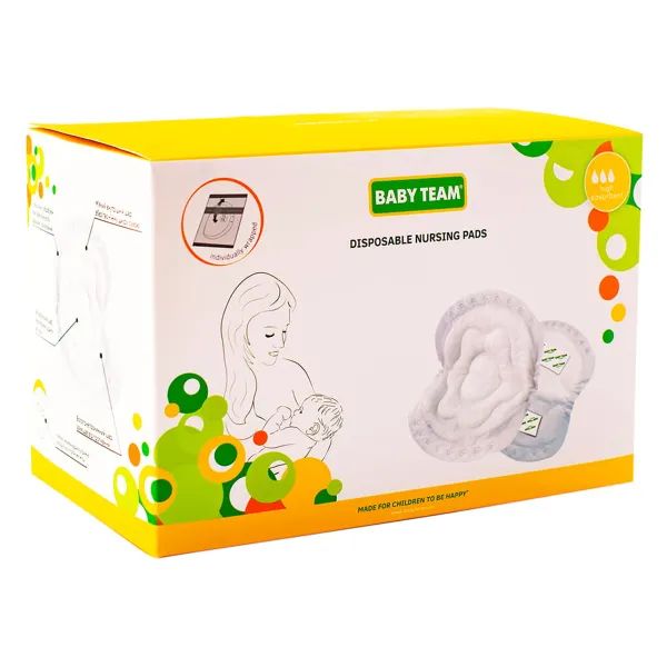 %Вкладыши в бюстгальтер Baby Team 0025 одноразовые №60