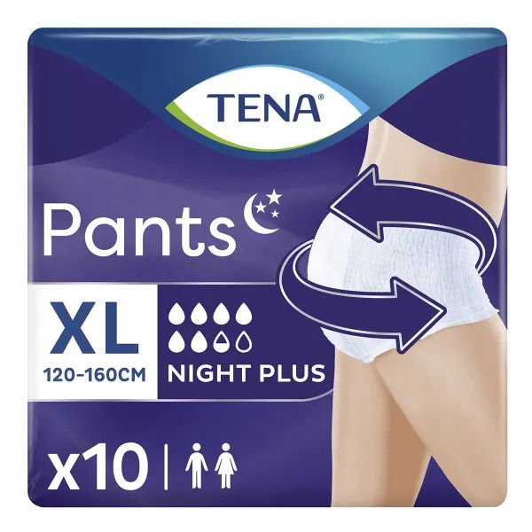 Підгузки-труси для дорослих Tena Pants Plus Night розмір XL №10