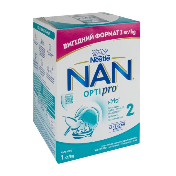 %Сухая молочная смесь Nestle NAN 2 Optipro 1000 г