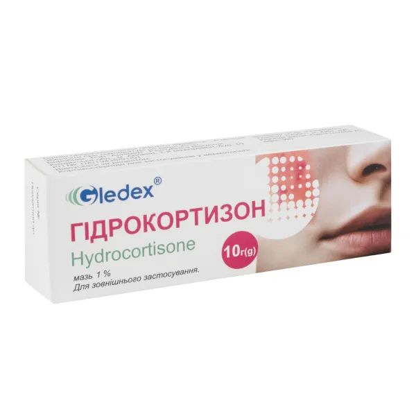 %Гідрокортизон мазь 1 % туба 10 г