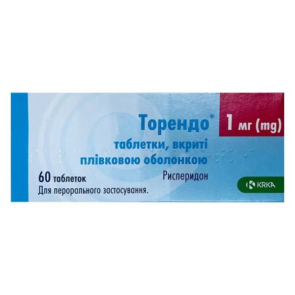 %ТОРЕНДО ТАБЛ. 1МГ №60