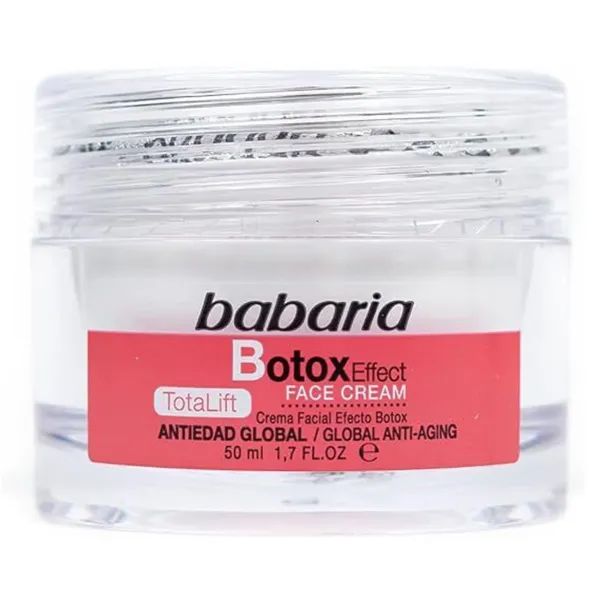 BABARIA КРЕМ ДЛЯ ЛИЦА ЭФФЕКТ БОТОКСА 50МЛ  0755