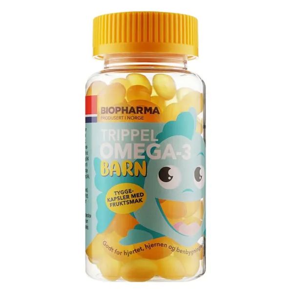 %ОМЕГА-3 ТРИППЕЛ ДЛЯ ДЕТЕЙ OMEGA-3 TRIPPEL КАПС.№120