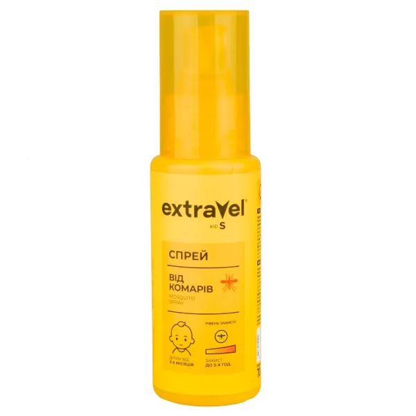 %Спрей детский от комаров Extravel Экстревел Кидс 70 мл